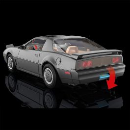 Playmobil 70924 Knight Rider - El Coche Fantástico K.I.T.T. con luz, sonido y 3 figuras: Michael, Devon, Bonnie