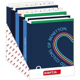 Carpeta Safta Carton Folio 4 Anillas Mixtas Expositor De 12 Unidades Surtidas Precio: 56.50000015. SKU: B16XEKP8NQ