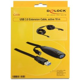 DeLOCK Cable USB 3.0 Extensión Activa 10 m