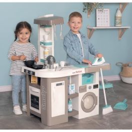 Smoby Cocina y Área de Limpieza Infantil con 36 Accesorios, Sonidos y Dimensiones 100x87x64 cm (Edad 3-8 Años) Smoby Cocina y Área de Limpieza Infantil con 36 Accesorios, Sonidos y Dimensiones 100x87x64 cm (Edad 3-8 Años)