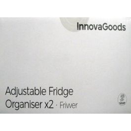 Organizador Ajustable para Nevera Friwer InnovaGoods 2 Unidades Organizador Ajustable para Nevera Friwer InnovaGoods 2 Unidades