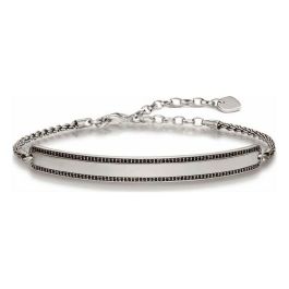 Pulsera Unisex Thomas Sabo LBA0009-643-11 Plateado Negro 19 cm 15-18 cm Precio: 117.49999998. SKU: S0323718