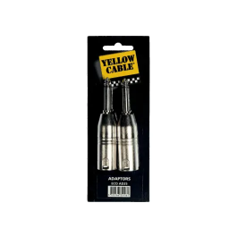 YELLOWCAB Adaptador 1/4" Mono Macho a 2 XLR Macho Precio: 5.89000049. SKU: B1DGN5T2FS