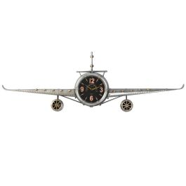 Reloj Pared Vintage DKD Home Decor Plateado Dorado 20 x 46 x 143 cm
