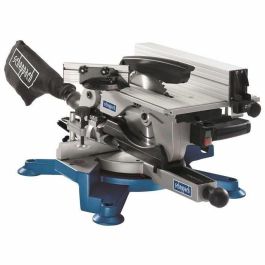 Scheppach Sierra Ingletadora Pendular HM100T 254 mm 1800 W con Mesa Superior