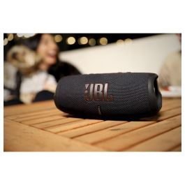 JBL Charge 5 Altavoz Portátil Estéreo Inalámbrico y con Cable, Negro, 30W, Resistente al Agua IP67, Bluetooth 5.1, Autonomía 20h
