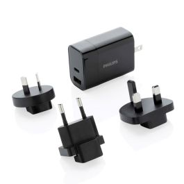 Adaptador de Enchufe Universal de Viaje Philips Negro 30 W