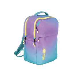 Milan Mochila Milan Coleccion Sunset 5 Cremalleras 25L Turquesa 454x280x200mm Precio: 39.49999988. SKU: B1HM35N5WJ