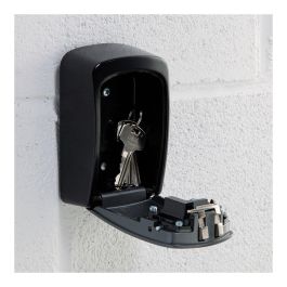 Ifam Guardallaves de Pared G1 - Caja de Aluminio Resistente, 4 Rodillos de 10 Dígitos, Capacidad para 5 Llaves
