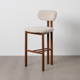 Taburete 75 cm Beige Tejido-Metal 50 X 47 X 109 cm