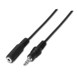 AISENS - CABLE AUDIO ESTÉREO, JACK 3.5/M-JACK 3.5/H, NEGRO, 1.5M Precio: 1.49999949. SKU: B1AEYW6KXD