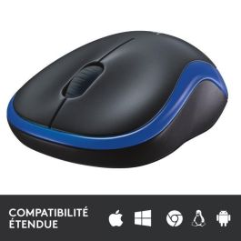 Logitech M185 Ratón Inalámbrico Plug-and-Play, Fiable, con Receptor USB, 12 Meses de Batería y 3 Años de Garantía, Azul Logitech M185 Ratón Inalámbrico Plug-and-Play, Fiable, con Receptor USB, 12 Meses de Batería y 3 Años de Garantía, Azul