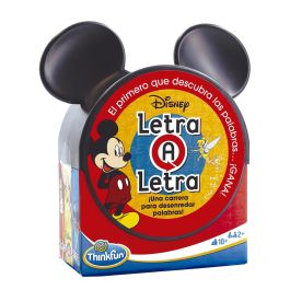 Think Fun Disney Letra A Letra 76554 Juego de Cartas Español +10 Años