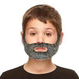 Bigote y barba infantil canoso talla única Precio: 11.9064. SKU: S2420729