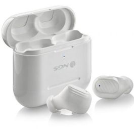 Auriculares Bluetooth NGS Ártica Duo con estuche de carga/ Autonomía 5h/ Blancos Auriculares Bluetooth NGS Ártica Duo con estuche de carga/ Autonomía 5h/ Blancos