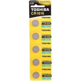 Pack de 5 Pilas de Botón Toshiba CR1616/ 3V Precio: 5.50000055. SKU: B1B3CJV67E