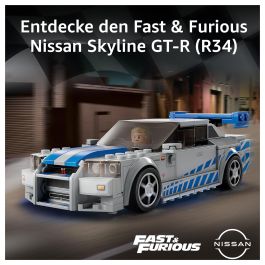 LEGO Speed Champions Nissan Skyline GT-R (R34) F&F 76917