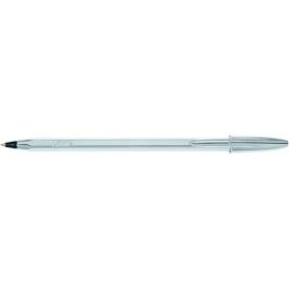 Bic Bolígrafo Cristal Shine Silver Negro Caja 20 Unidades Precio: 26.79000016. SKU: S8401567