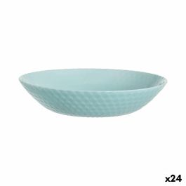 Plato Hondo Luminarc Pampille Turquesa Vidrio (20 cm) (24 Unidades) Precio: 59.50000034. SKU: S2707293
