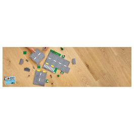 LEGO 60304 Intersección para montar, Juego de Construcción de Ciudades con Paneles y Carreteras para Montar