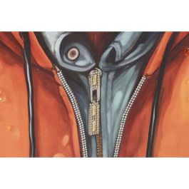 Cuadro Moderno DKD Home Decor Naranja Gris 4.5 x 82 x 82 cm (2 Unidades) Cuadro Moderno DKD Home Decor Naranja Gris 4.5 x 82 x 82 cm (2 Unidades)