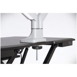 Kensington Brazo SmartFit ajustable para 2 Monitores de 13-32", montaje atornillado, carga máxima 9kg, Plata