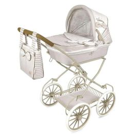 Coche de muñeca plegable para muñecas de hasta 48 cm verona 42x80x81 cm Coche de muñeca plegable para muñecas de hasta 48 cm verona 42x80x81 cm