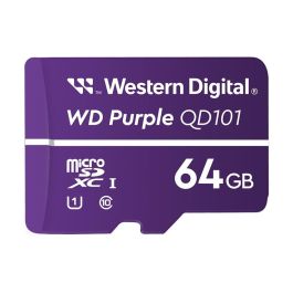 Western Digital WD Purple SC QD101 64GB microSDXC Ultra Endurance Clase 10 UHS-I para Cámaras de Vigilancia 24/7 y Entorno Extremo Precio: 16.50000044. SKU: B1AEEG86G2