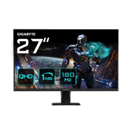 Gigabyte GS27QA EK1 Monitor de Juego 27" QHD 2560x1440, 180Hz, 1ms, FreeSync, HDR Ready, HDMI 2.0, DisplayPort 1.4 Gigabyte GS27QA EK1 Monitor de Juego 27" QHD 2560x1440, 180Hz, 1ms, FreeSync, HDR Ready, HDMI 2.0, DisplayPort 1.4
