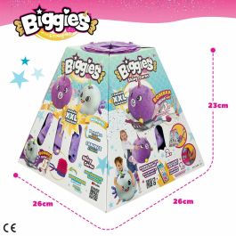 Peluche Eolo Morado Felpa Plástico 45 x 45 x 45 cm Hinchable (4 Unidades) Peluche Eolo Morado Felpa Plástico 45 x 45 x 45 cm Hinchable (4 Unidades)