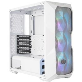 Cooler Master MasterBox TD500 Mesh White Caja PC ATX con Panel Frontal de Malla y Controlador