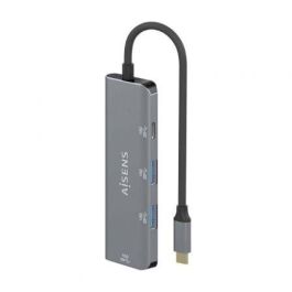 Hub USB Tipo-C Aisens A109-0764/ 3xUSB/ 1xUSB Tipo-C/ Gris Hub USB Tipo-C Aisens A109-0764/ 3xUSB/ 1xUSB Tipo-C/ Gris