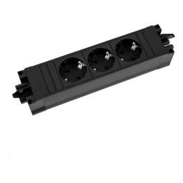 Bachmann Base de Toma STEP 906.18818 3xCEE 7/3 GST18, 3 Tomas Tipo F, IP20, 16A 250V, Negro, para Exterior o Baño Precio: 29.2336. SKU: B18G82AHQQ