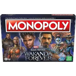 Hasbro Juego de Mesa Monopoly Black Panther Wakanda Forever para Mayores de 8 Años Edición Coleccionista Precio: 30.59000032. SKU: B16MHACQZQ