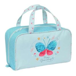 Neceser Escolar BlackFit8 Mariposa Azul 31 x 14 x 19 cm Neceser Escolar BlackFit8 Mariposa Azul 31 x 14 x 19 cm