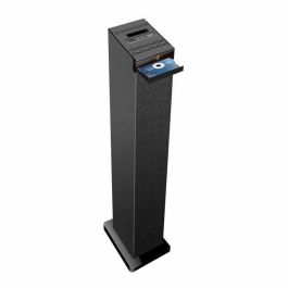 Inovalley HP32CD Torre de Sonido Bluetooth, CD, USB, Radio FM, Micro SD, Auxiliar, 4x15W - Negro
