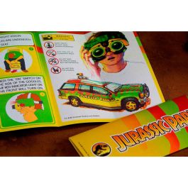 DOCTOR COLLECTOR Replica caja metal Jurassic Park Welcome Kit Standard - Kit coleccionista con 10 accesorios