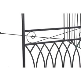 DKD Home Decor Pérgola Cenador Desmontable Exterior con Estructura de Hierro para Jardín y Terraza, Color Negro, 304x304x332 cm DKD Home Decor Pérgola Cenador Desmontable Exterior con Estructura de Hierro para Jardín y Terraza, Color Negro, 304x304x332 cm
