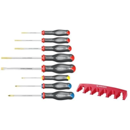 Facom Protwist Juego de 8 Destornilladores Ranurados (5) y Phillips/Pozidriv (3) con Rejilla de Almacenamiento Precio: 62.79000002. SKU: B15ZDJK3G6