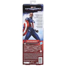 Hasbro F9276 Capitán América Titan Hero Figura de Acción Marvel Avengers 30 cm para Niños +4 años Hasbro F9276 Capitán América Titan Hero Figura de Acción Marvel Avengers 30 cm para Niños +4 años