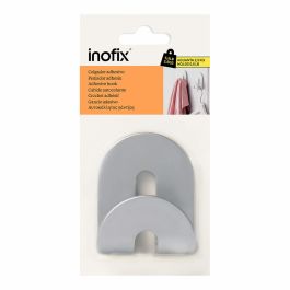 Colgador Inofix calma Plateado 2,5 kg Adhesivo