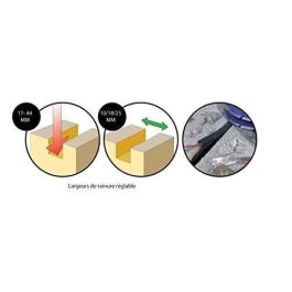 FARTOOLS Chaser eléctrico de pared SC150B 150 mm 1700 W FARTOOLS Chaser eléctrico de pared SC150B 150 mm 1700 W