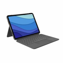 Funda para iPad + Teclado Logitech 920-010145 Gris Qwerty Español QWERTY