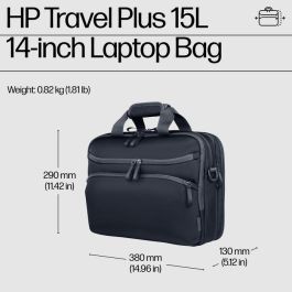 HP Bolsa para portátil Travel Plus 15L de 14 pulgadas