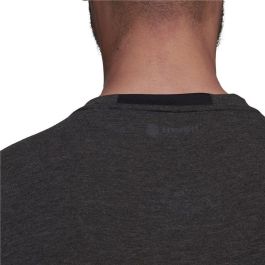 Camiseta de Manga Corta Hombre Adidas M D4T Negro