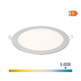 Edm Downlight LED Empotrable Redondo 20 W Luz Fría 6400 K 1500 lm Cromado Ø22,5 cm Precio: 10.50000006. SKU: S7917031