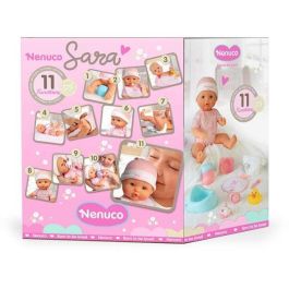 Nenuco Muñeco Sara 11 funciones 35 cm para +2 años Nenuco Muñeco Sara 11 funciones 35 cm para +2 años