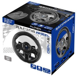 Subsonic SV450 Volante de Carreras para Xbox Series, Switch, PS4, Xbox One, PC (programable)