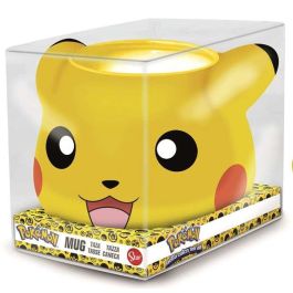 Taza de ceramica 3D pokemon pikachu en caja regalo 440 ml