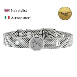 Pulsera Unisex Hairstylist Talent Jewels TJA-3-19-03-1-235 Plateado